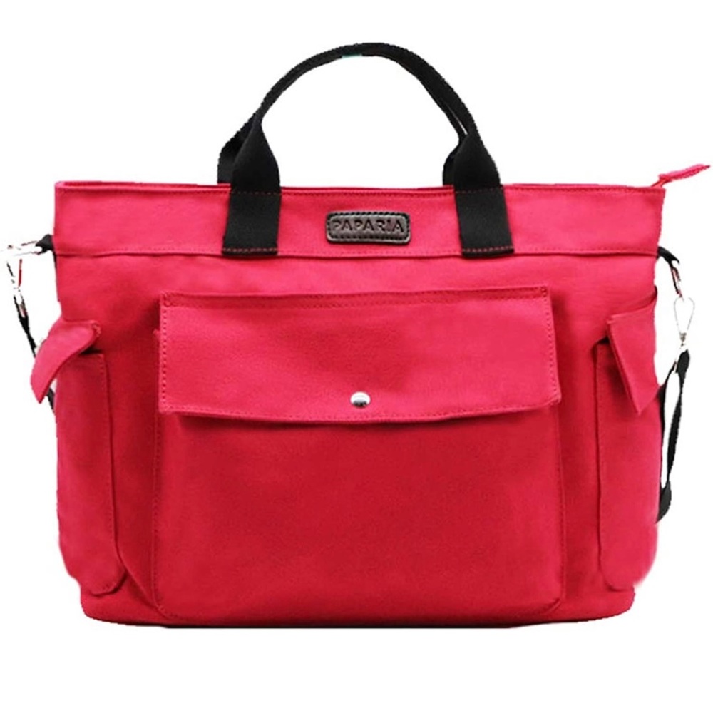 PAPARIA Canva Laptop Purse Crossbody Bag Shoulder Bag for Women